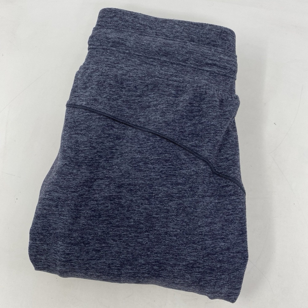 Lululemon Scuba Jogger Womens 4 Heathered Black Gray High Rise Sweatpants